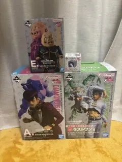 一番くじ　ジョジョ　フィギュア　a賞　東片e賞　k賞　矢安宮重清ラストワン　露伴
