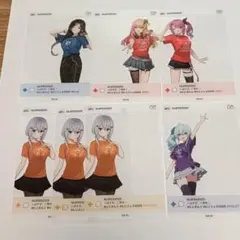 にじフェス2025 SNS風ランダムクリアカード Jグループ