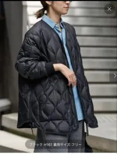 FRAMeWORK TAION別注　フード付きブルゾン