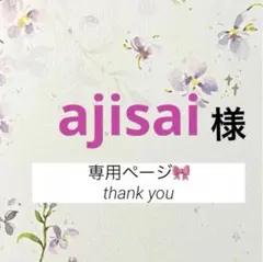 ajisai様 リクエスト 2点 まとめ商品