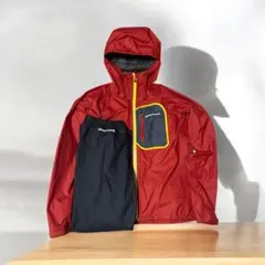 モンベルトレントフライヤー　ジャケット&パンツセット(上: M 下: M-S)