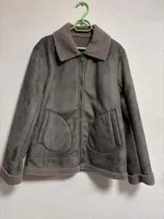 Urban Research ムートン風コート サイズ38 カーキ