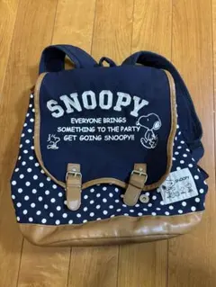 SNOOPY ドット柄リュック　キッズのサムネイル