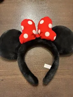 ディズニー　カチューシャ　ミニー　リボン