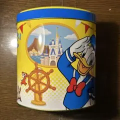 チョコレートクランチ空き缶 ドナルドダック