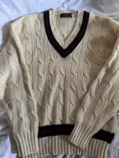 50s60sJAEGERチルデンニットトリコロールイエーガー - メルカリ