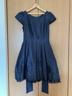 L'EST ROSE パーティードレス ネイビー sise2
