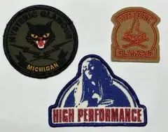 Hysteric Glamour ワッペン　3種