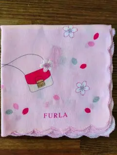 FURLA　ハンカチ　さくら