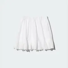 UNIQLO ユニクロ キッズ エンブロイダリーミニスコート