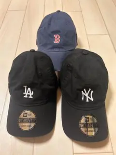 【美品】New Era 9TWENTY キャップ 3点セット