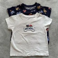 パウ・パトロール Tシャツ 2枚セット 80cm