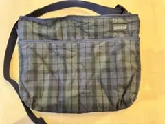 BLUE LUG ショルダーバッグ チェック柄　サコッシュ