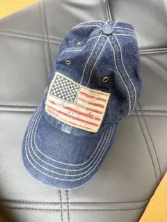 POLO ポロラルフローレン アメリカ国旗デニムキャップ