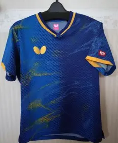 Butterfly 卓球ウェア 青/黄