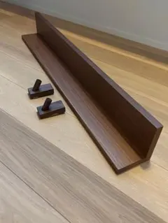 無印 壁に付けられる家具 オーク 88cm 44cm 2個セット - メルカリ