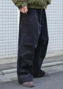 BLUETOWN EASY CORDUROY PANTS B5015