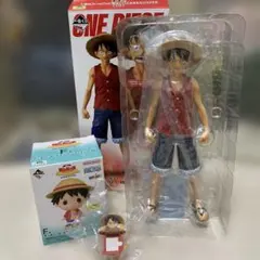 一番くじワンピース B賞 モンキーDルフィ　 通常　とおまけセット