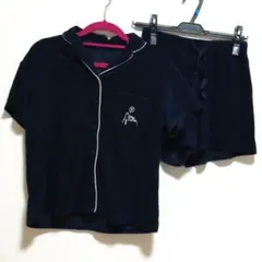 GU スヌーピー パイル地パジャマ Sサイズ　ネイビー