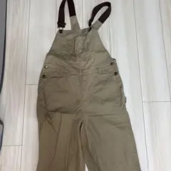 ベージュ サロペット オーバーオールのサムネイル