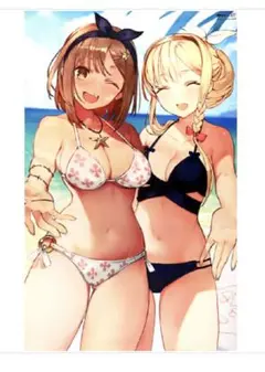 ライザのアトリエ3 ライザ＆クラウディア・バレンツ 添い寝シーツ