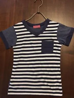 hakka kids ボーダー Tシャツ キッズ