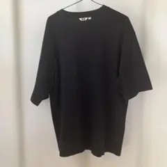UNIQLO エアリズムコットンオーバーT シャツ XL ブラック