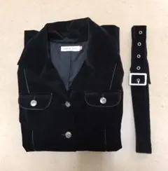黒のコーデュロイジャケット　再値下げしました‼️