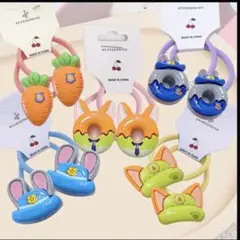 ズートピア　ヘアゴム　5組セット　キッズ　新品未使用