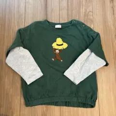 おさるのジョージ 長袖トレーナー