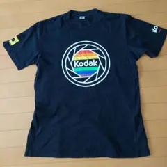 ユニクロ×Kodak コラボ　ブラック Tシャツ Lサイズ