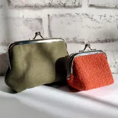 がま口・がま口ポーチ/ハンドメイド