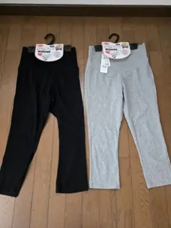 ⭐犬印本舗 らくちんパンツ レギンス 七分丈⭐マタニティＬサイズ ２点セット