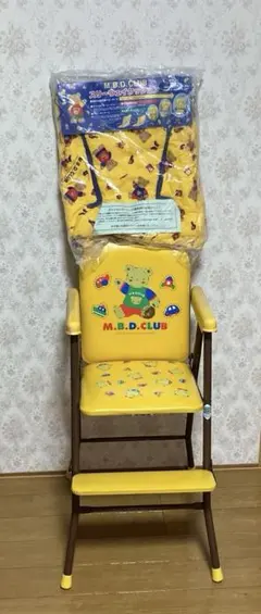 M.B.D. CLUB 折りたたみベビーチェア　クッションセット