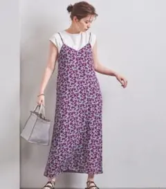 UNITED ARROWS 花柄キャミワンピース　訳あり