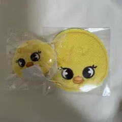 skzoo ポガリ ぬいぐるみマグネット サガラ刺繍コースター