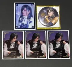 刀ミュ 静かなる夜半の寝ざめ クリアカード 缶バッジ にっかり青江