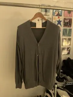 crepuscule カシミヤ混Vネックカーディガン