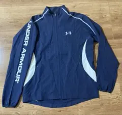 UNDER ARMOUR ネイビー ウィンドブレーカー SM