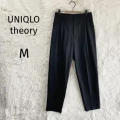 ユニクロ セオリー/ストレッチパンツ/M/2タック ブラック