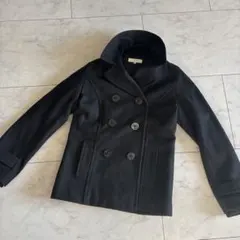 earth music&ecology 黒 ピーコート S