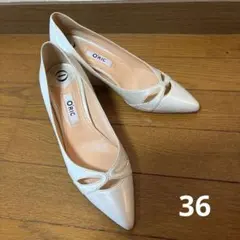 週末セール　O'RIC ポインテッドトゥパンプス 36