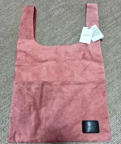 MOUSSY マウジー スエード トートバッグ ピンクのサムネイル