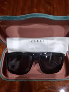 GUCCI グッチ サングラス GG0044SA シェリーライン グリーン - メルカリ