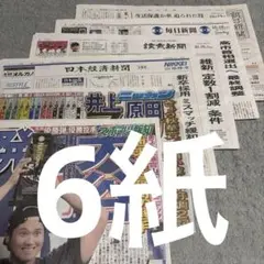 大谷翔平　スポーツ新聞　全国紙