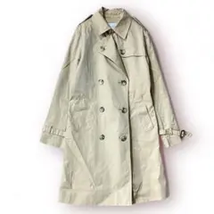 ユナイテッドアローズ 春秋 ベージュ きれいめトレンチコート シンプル 無地 M