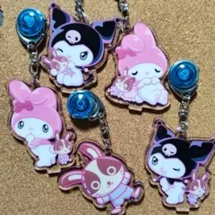 マイメロ・クロミ宇佐美コラボキーホルダー