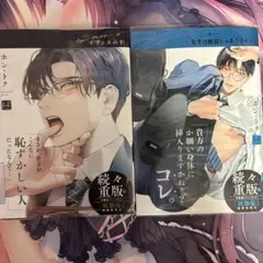 ホン・トク オフィスの豹 先生は便器じゃありません 商業BL 2冊セット