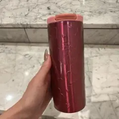 Starbucks タンブラー ピンク ハート　スタバ