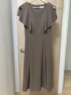 【新品タグ付】OPAQUE.CLIP パーティーお呼ばれ　結婚式ロングワンピース